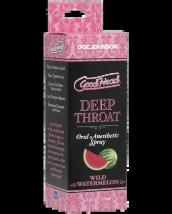 GoodHead – Deep Throat Spray – Wild Watermelon – 2 oz