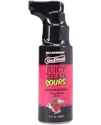 Goodhead Juicy Head Dry Mouth Spray Sour Strawberry 2 Fl Oz