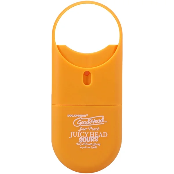 GoodHead Juicy Head Dry Mouth Spray To-Go Sour Peach 0.3 oz.