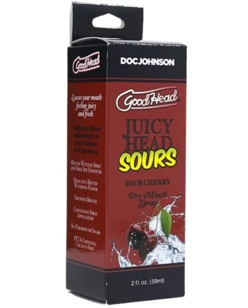 GOODHEAD JUICY HEAD SOURS MOUTH SPRAY CHERRY 2 OZ