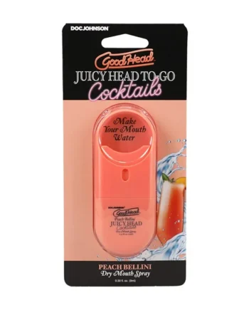 Goodhead™ Juicy Head to Go Cocktails Peach Bellini Oral Sex Spray by Doc Johnson