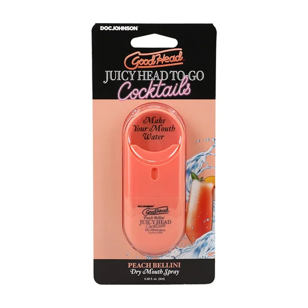 Goodhead™ Juicy Head to Go Cocktails Peach Bellini Oral Sex Spray by Doc Johnson