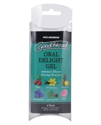 GoodHead Oral Delight Gel - 0.24oz 6 Pack
