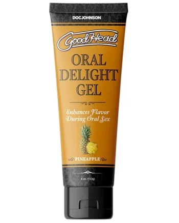 GOODHEAD ORAL DELIGHT GEL 4 OZ PINEAPPLE (BULK)