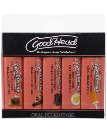 GoodHead Oral Delight Gel Dessert 5 Pack 1 oz.