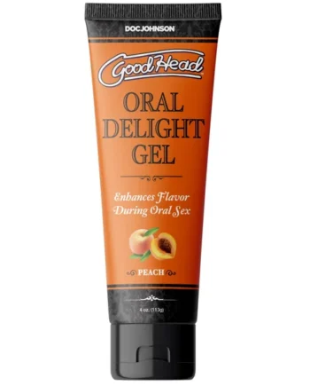 Goodhead - Oral Delight Gel - Peach - 4 Oz.