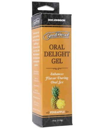 Goodhead - Oral Delight Gel - Pineapple - 4 Oz.