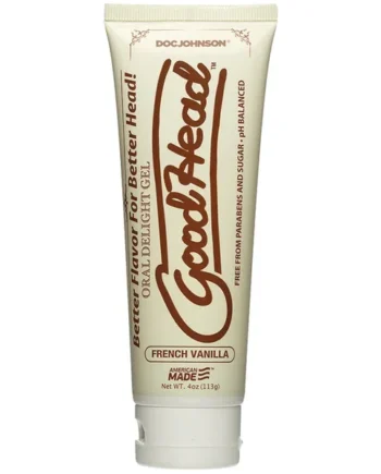 GoodHead Oral Delight Gel-French Vanilla 4oz-bulk