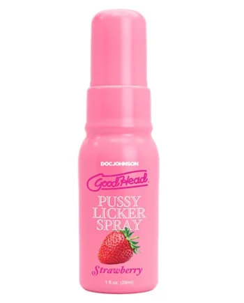 Goodhead Pussy Licker Spray Strawberry 1 Fl Oz