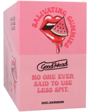 Goodhead - Salivating Gummies 24pk Display (3 Pcs Per Pouch) - Watermelon