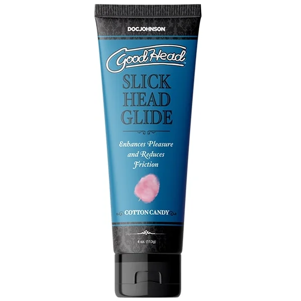 GOODHEAD SLICK HEAD GLIDE 4 OZ COTTON CANDY (BULK)