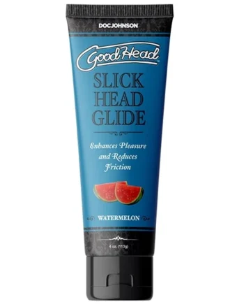 GOODHEAD SLICK HEAD GLIDE 4 OZ WATERMELON (BULK)