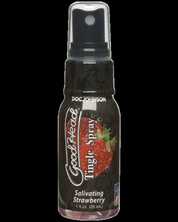 GOODHEAD TINGLE SPRAY SALIVATING STRAWBERRY 1 OZ