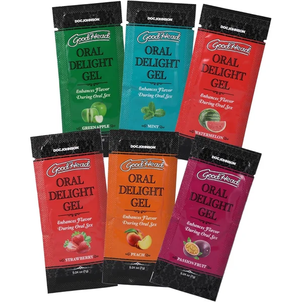 GOODHEAD WARMING ORAL DELIGHT GEL 6 PACK