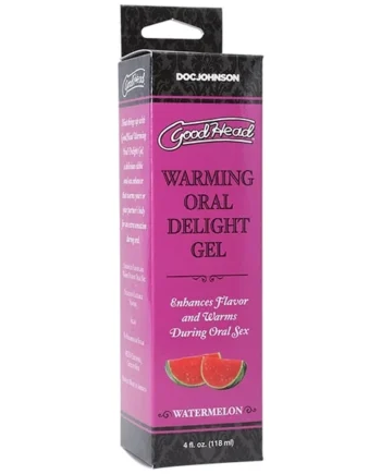 GOODHEAD WARMING ORAL DELIGHT GEL WATERMELON 4 OZ