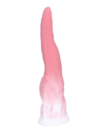 Gradual Pink 7.68 Inch Monster's Tongue Silicone Dildo