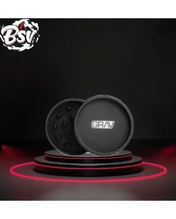 Grav Hemp Plastic 2-Piece Grinder