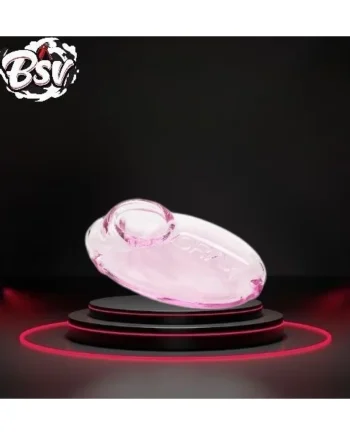 Grav Pebble Spoon Hand Pipe Pink