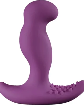 G-Rider + Unisex Silicone Rechageable Vibrating Butt Plug Purple Nexus