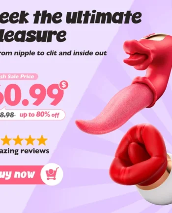 G-Spot Vibrator and Clit Licking vibrator Bundle