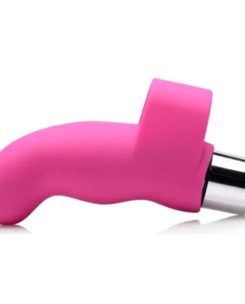 G-Thrill Silicone Finger Vibrator – Magenta