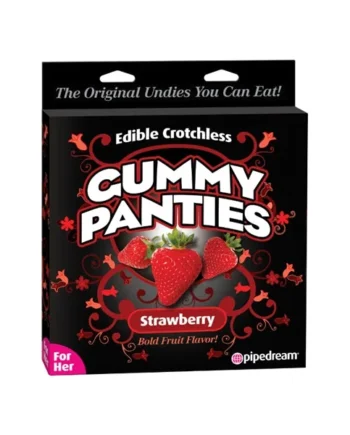 Gummy Panties - for Her - Strawberry
