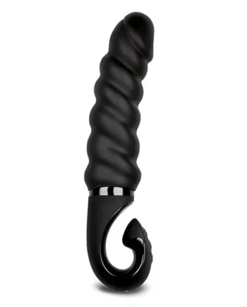 G-VIBE - G-JACK 2 - BLACK VIBRATING DILDO