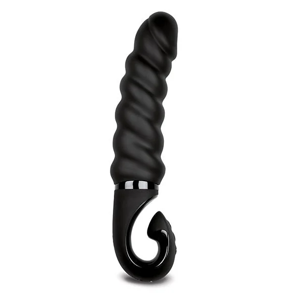 G-VIBE - G-JACK 2 - BLACK VIBRATING DILDO