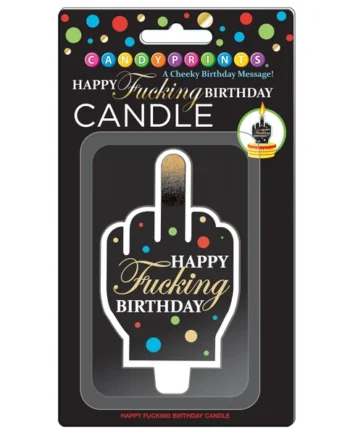 HAPPY F*ING BIRTHDAY CANDLE