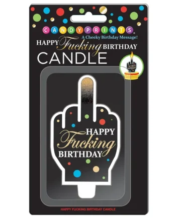 Happy Fucking Birthday Candle