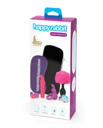 HAPPY RABBIT COUPLES PLEASURE KIT 7PC