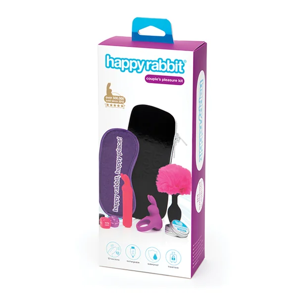 HAPPY RABBIT COUPLES PLEASURE KIT 7PC