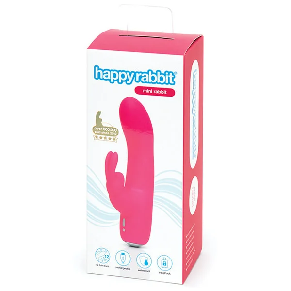 Happy Rabbit Mini Rabbit Rechargeable - Pink