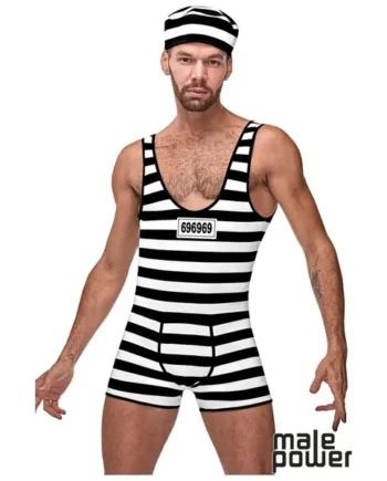 Hard Time 2pc Male Role Play Costume by Male Power