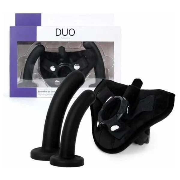 Harness - Adore U Duo - Vibrating Dildo & Harness Set