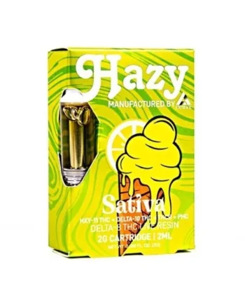 Hazy 2G Cartridge Mix Blend Lime Sorbet Sativa