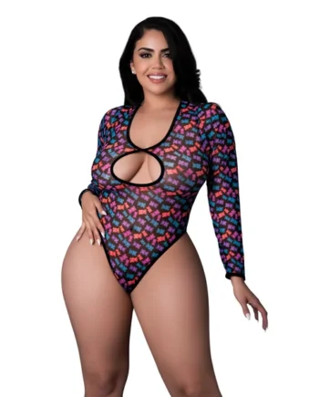 Hazy Dayz Gummy Bears Blacklight Reflective Teddy - Multi QN