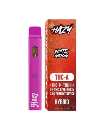 Hazy Extrax White Widow THC-A 3.5g Pre Heat Disposable