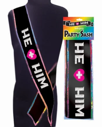 He Plus Him Sash