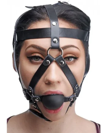 Head Harness with Ball Gag