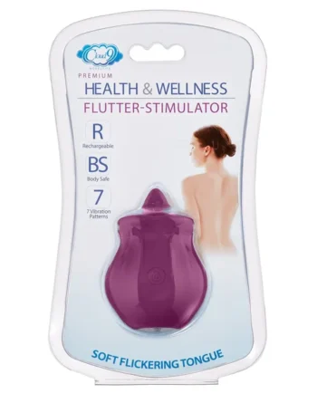 Health and Wellness Flutter Oral Tongue Stimulator Purple