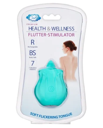 Health and Wellness Flutter Oral Tongue Stimulator Teal
