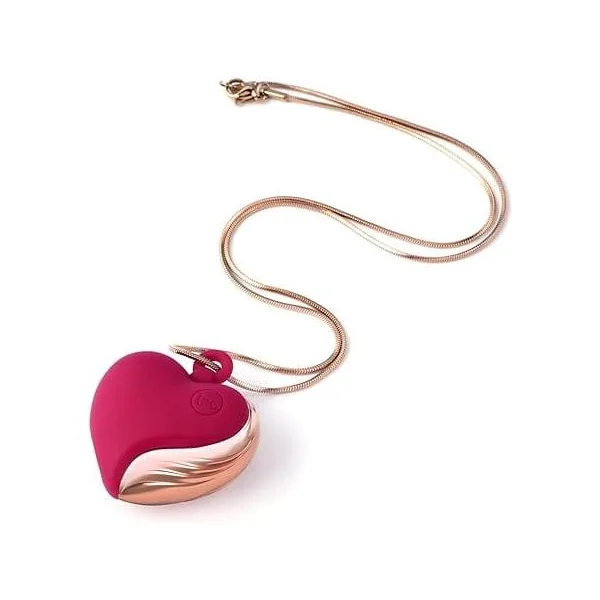 Heart Shaped Vibrator Necklace - Tracy's Dog - Beating Love