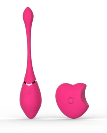 Heart-shaped Fun Remote Control Wireless Anal Vibrating Egg