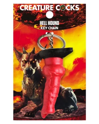 Hell Hound Keychain - Red