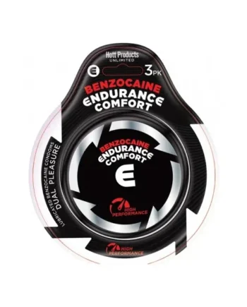 Hella Raw Endurance Comfort Benzocaine Condoms 3pk