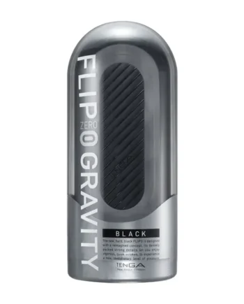 Hella Raw Tenga Flip Zero Gravity Black