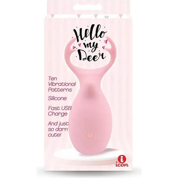 Hello My Deer Clitoral Stimulator - Buzzy Buddy | Rechargeable Vibrator