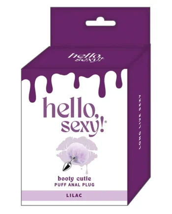 Hello Sexy Booty Cutie Puff Anal Plug - Lilac