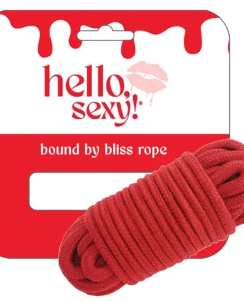Hello Sexy Bound By Bliss Bondage Rope - Tiger Lily